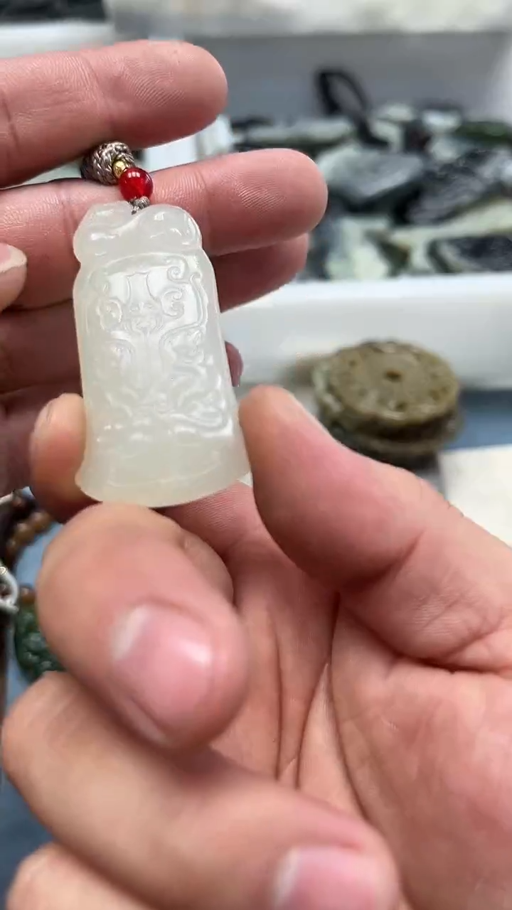 吊坠(不含链)未镶嵌和田玉1