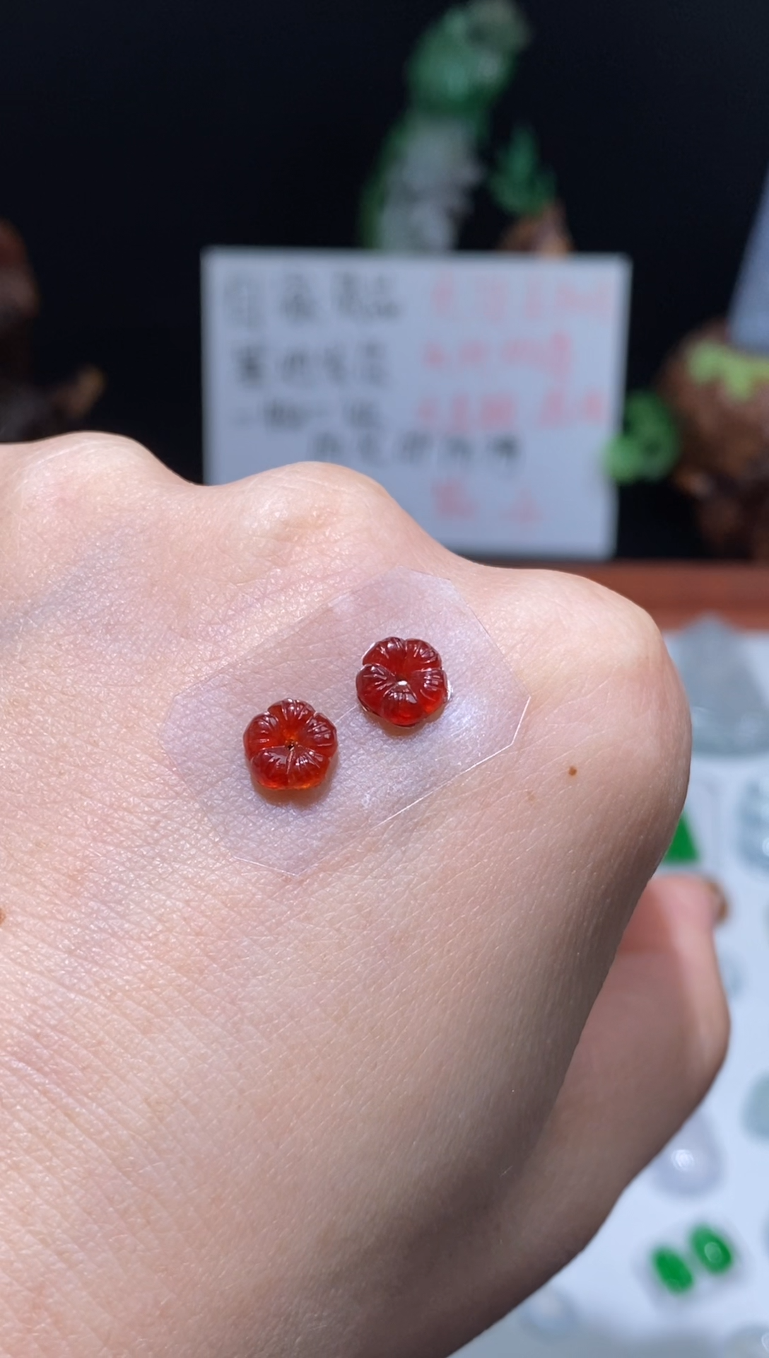未镶嵌定制翡翠毛货