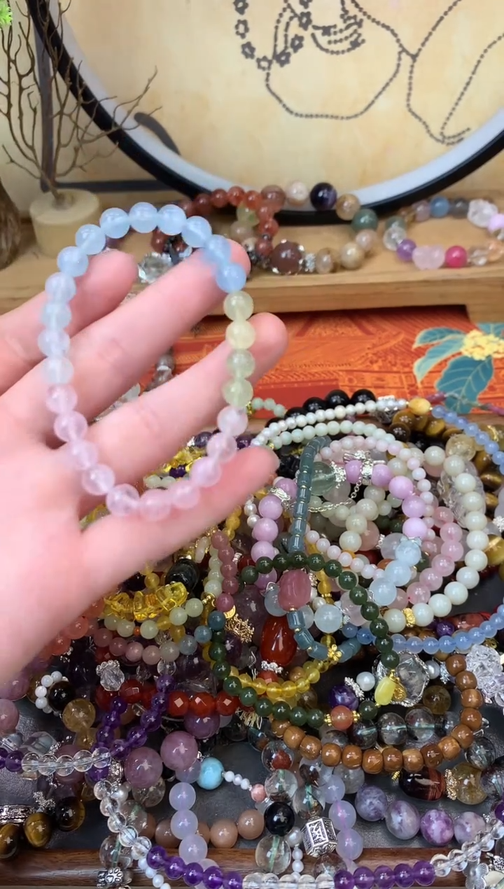 【闪购商品】水晶手链未镶嵌410手串