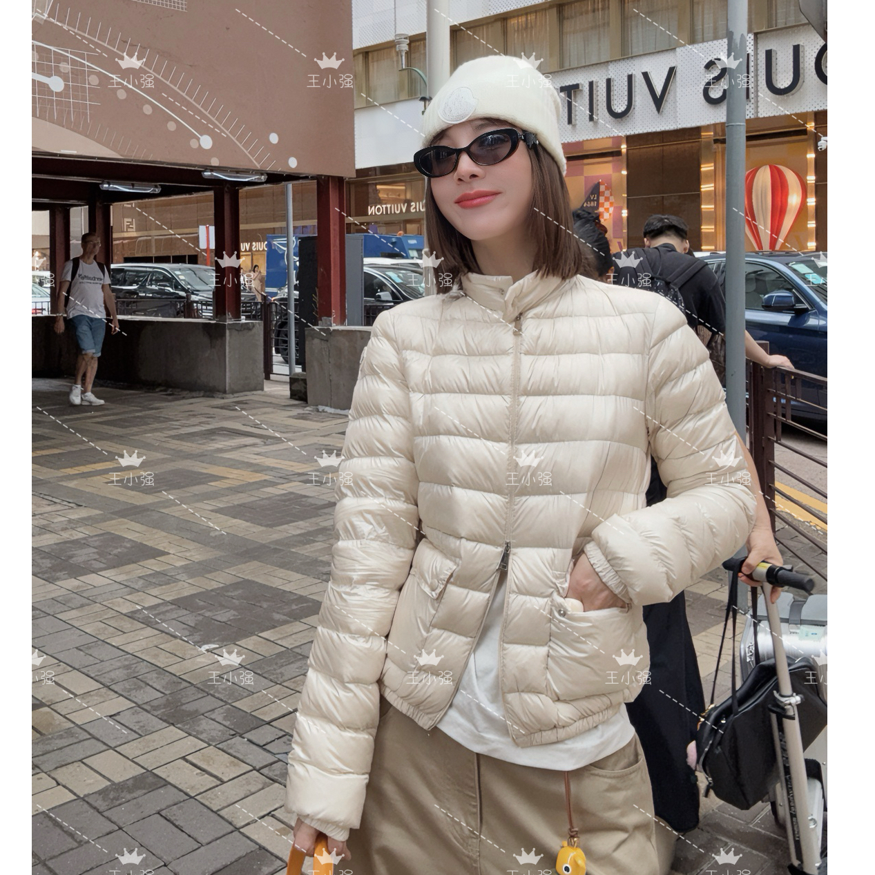 【王小强家轻兜薄款羽绒服】时尚经典短款冬季轻薄上衣