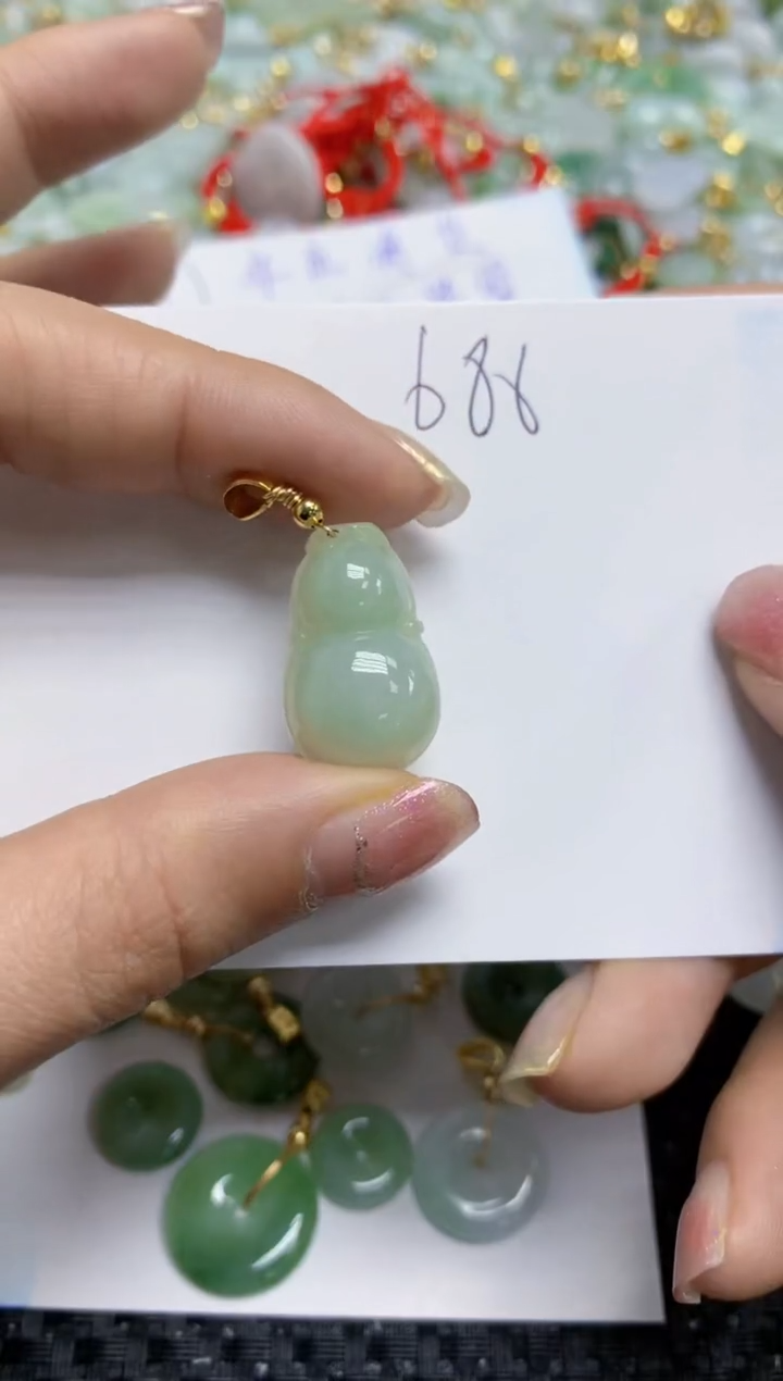 【闪购商品】翡翠颈饰合金   天然A货翡翠