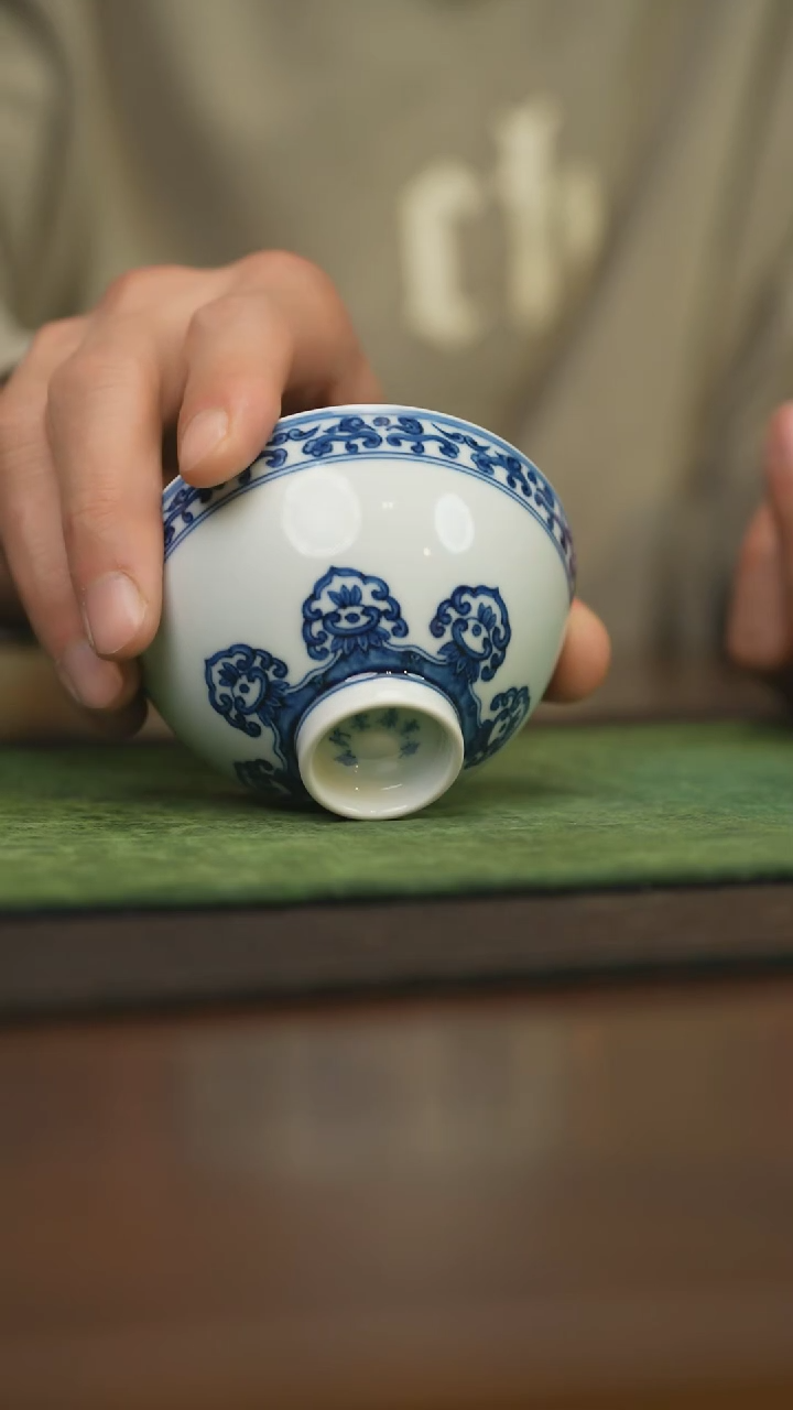 【闪购商品】杯柴窑青花破价福利