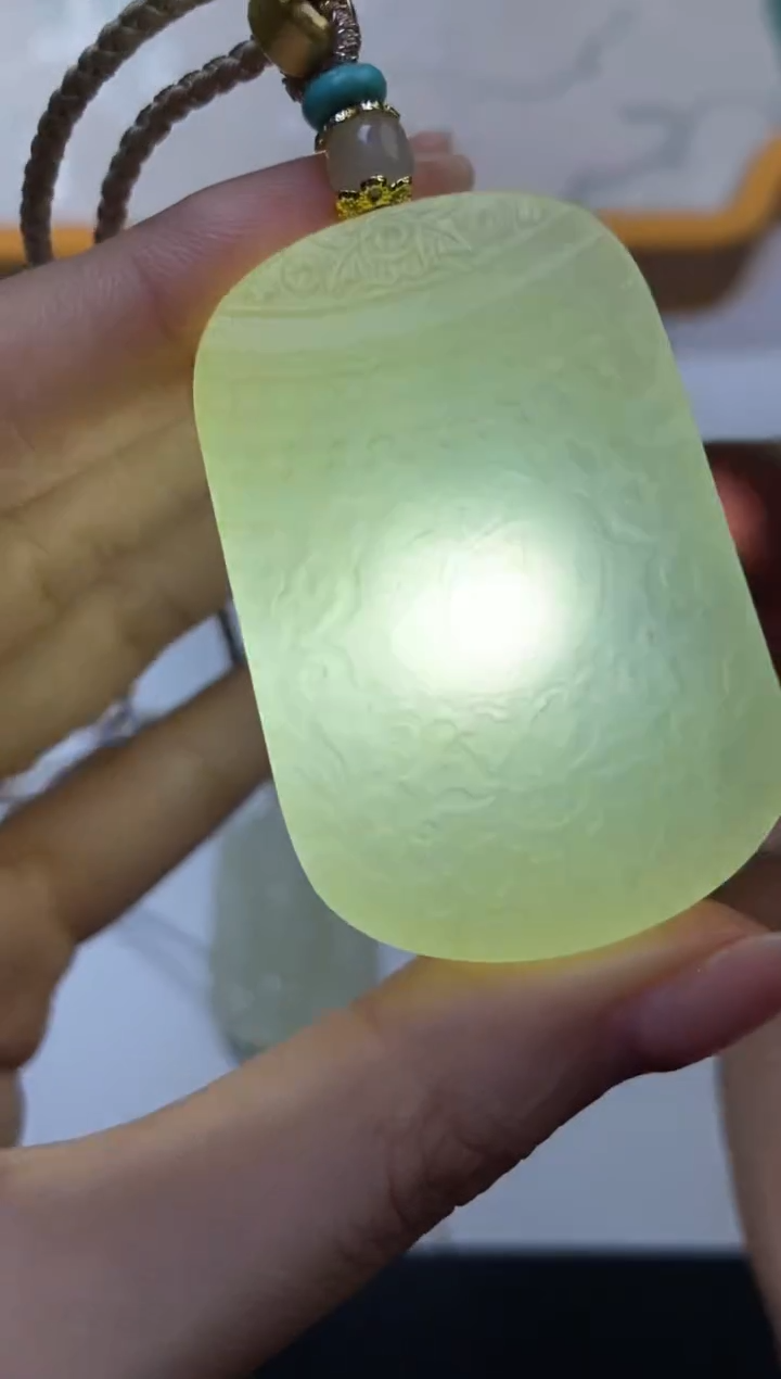 颈饰未镶嵌和田玉周**g379514/和田玉观音   多样性一件发