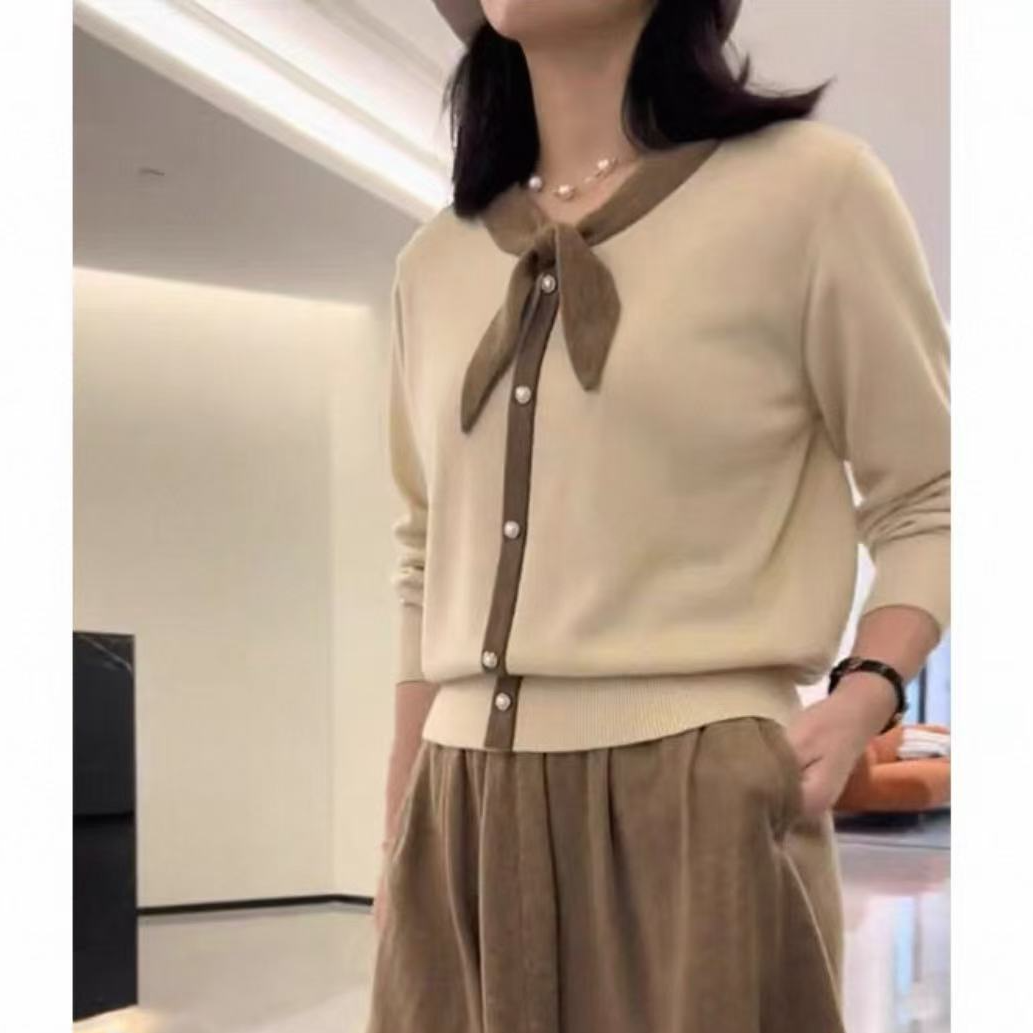 [101-225]外单高品质清仓气质针织时尚长袖百搭秋冬毛衣x