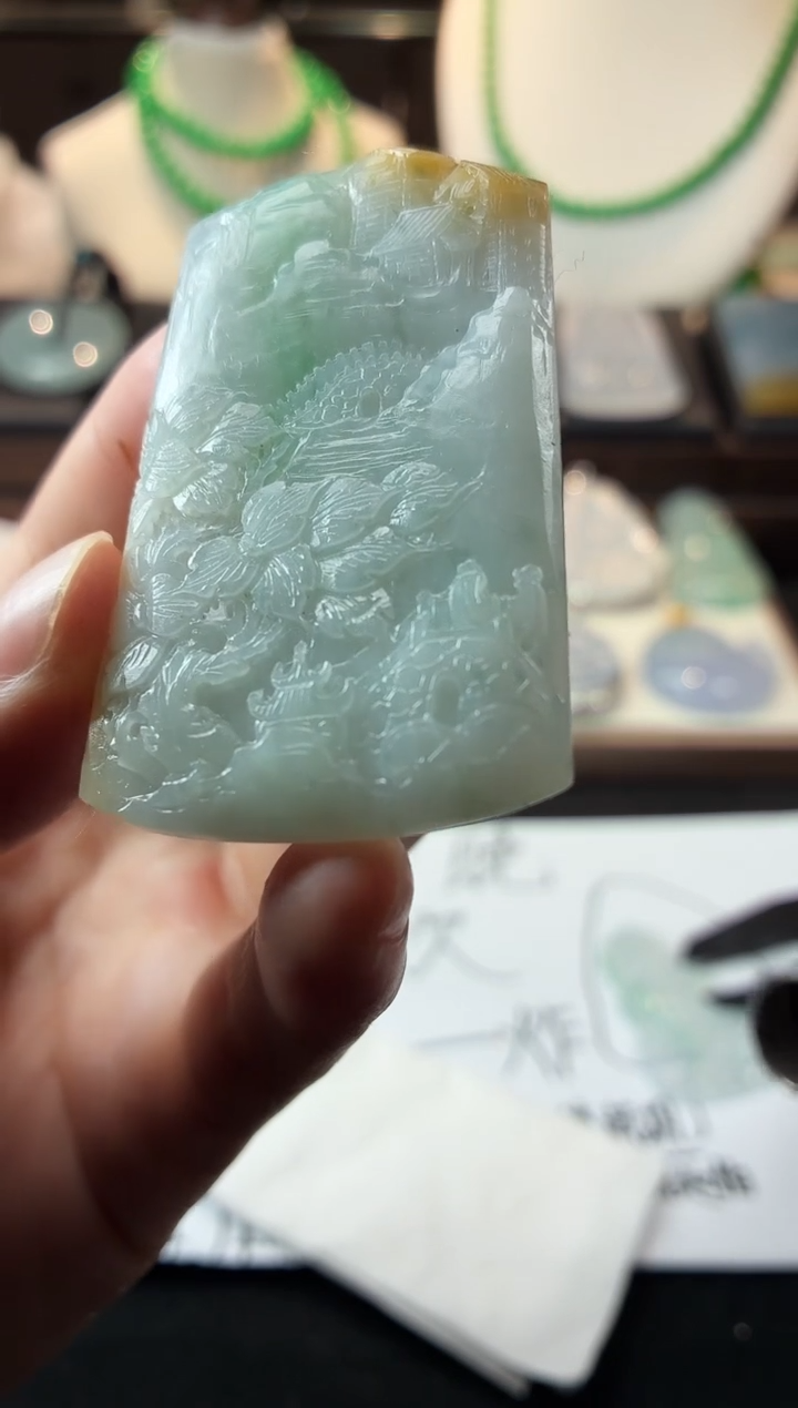 未镶嵌定制翡翠毛货不退不换