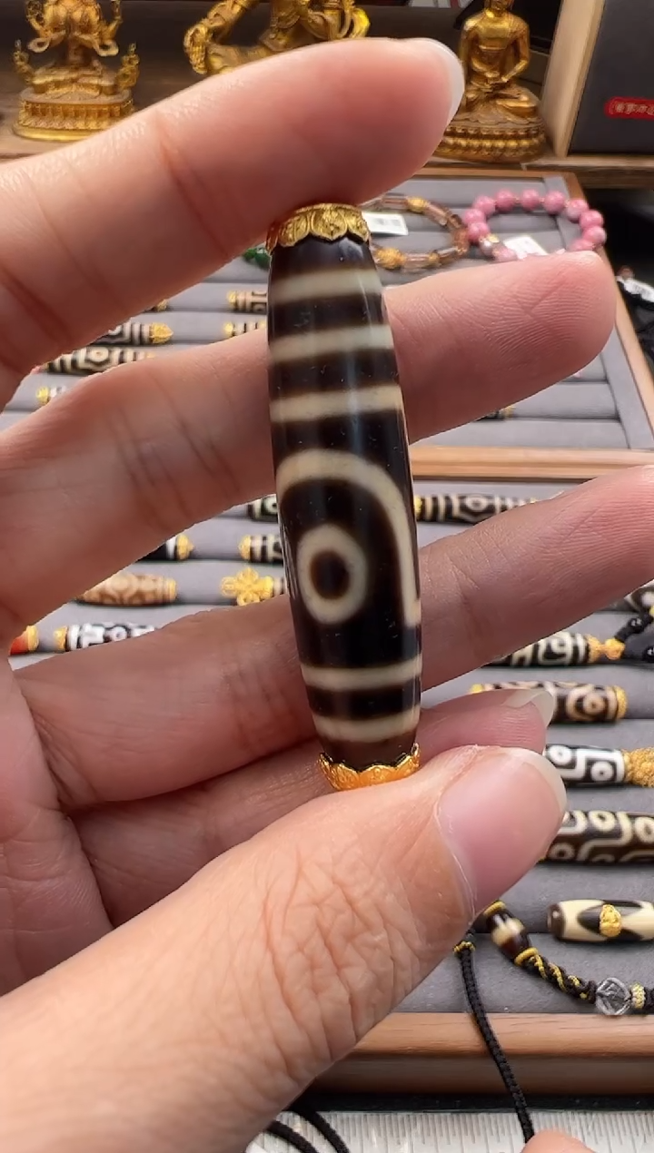 【闪购商品】玛瑙挂件18K金镶嵌吊坠