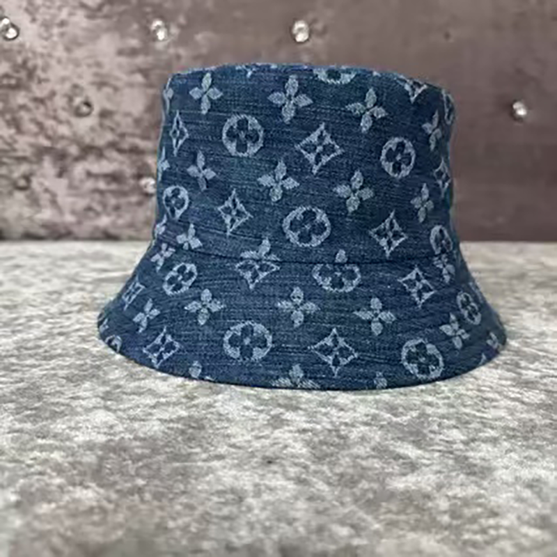 精致老钱牛仔渔夫帽