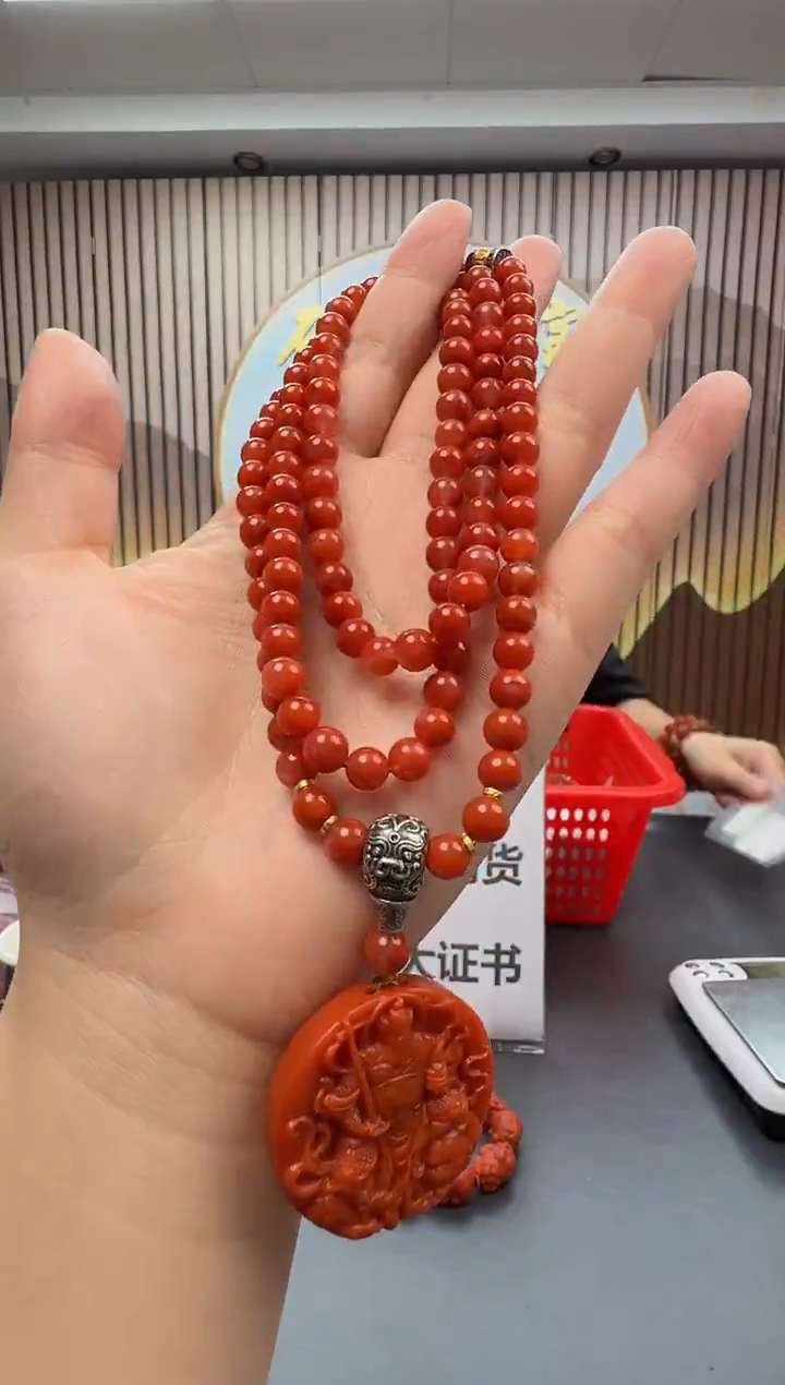 未镶嵌多圈南红玛瑙029ZB1226产品一个