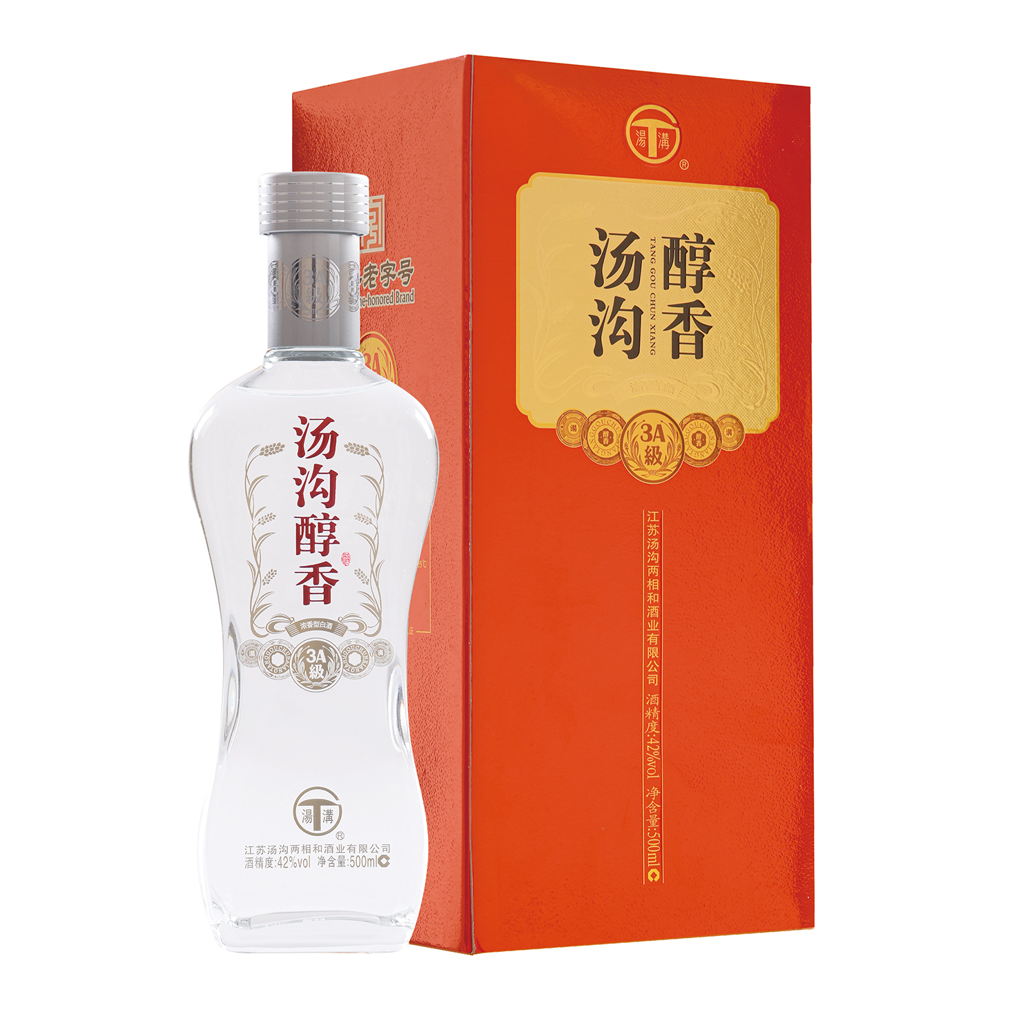 汤沟42度浓香型醇香3A纯粮酿造性价比口粮白酒500ML42度500ml