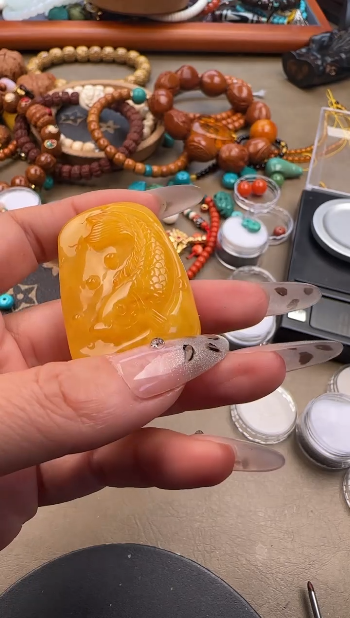 【闪购商品】蜜蜡颈饰未镶嵌蜜蜡吊坠