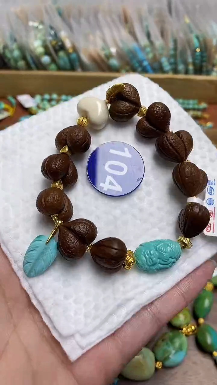 【闪购商品】绿松石手链未镶嵌104