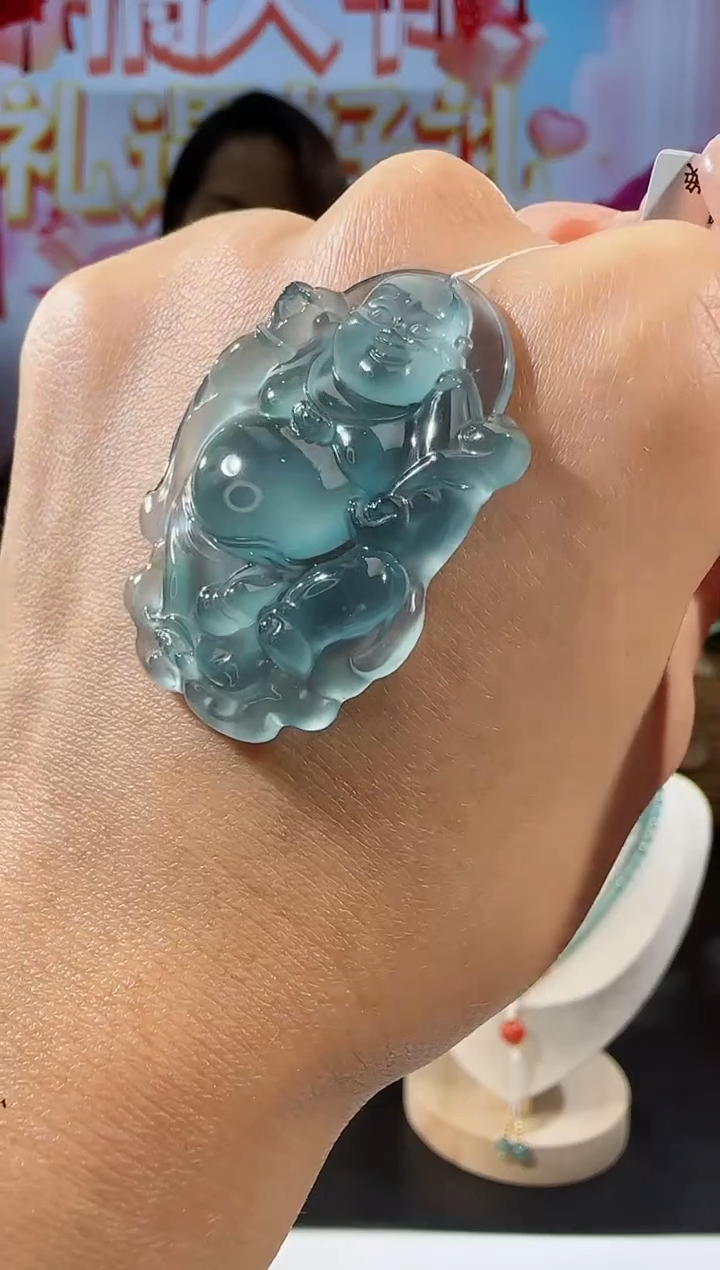 【闪购商品】翡翠吊坠(不含链)未镶嵌佛多样性发一