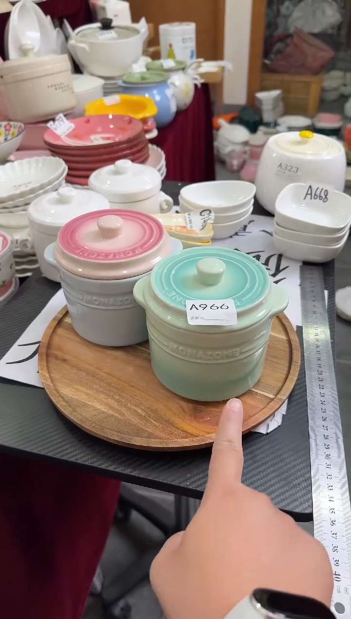 摆件陶A966-2套   仓库微瑕陶瓷清仓福利