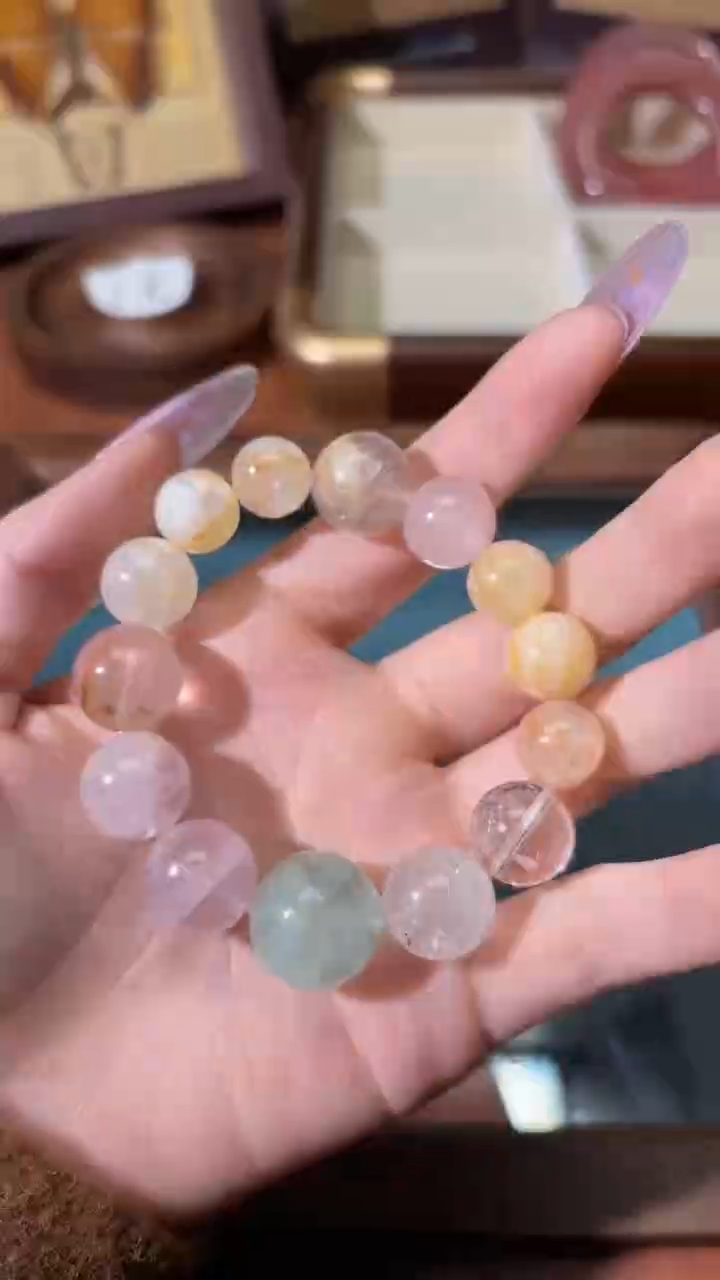 未镶嵌手串水晶**1