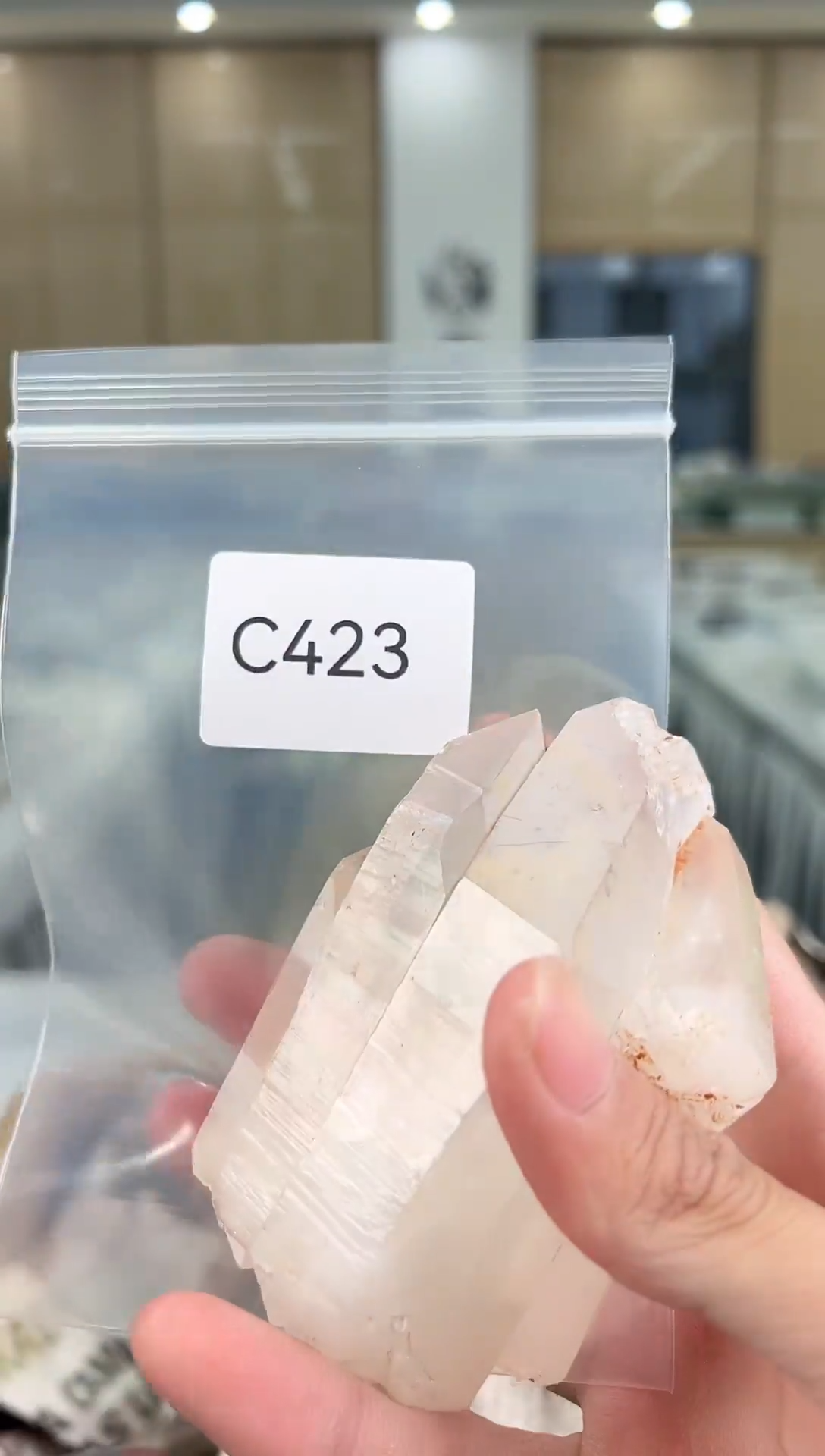 未镶嵌珠宝半成品水晶C423