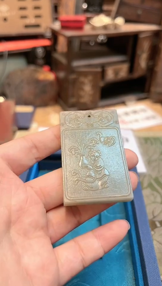 【闪购商品】和田玉挂件未镶嵌010和田玉F011602