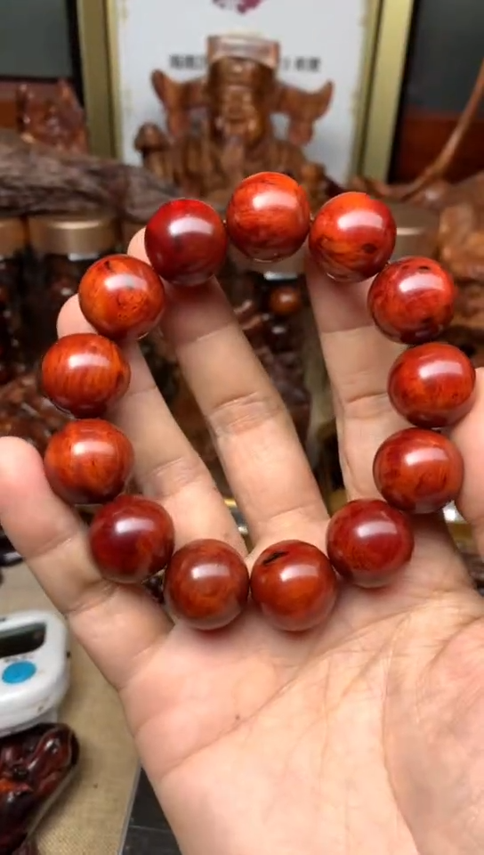 降真香手串/手链红降手串18