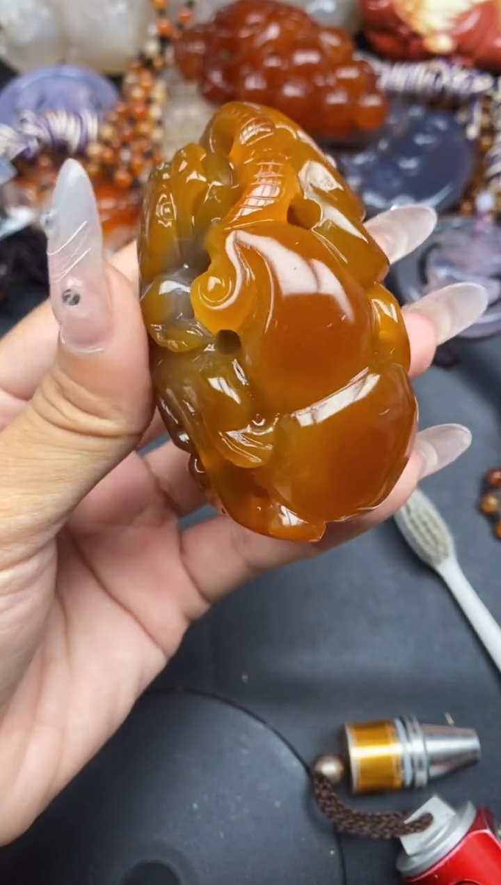 【闪购商品】玛瑙/玉髓颈饰未镶嵌ll