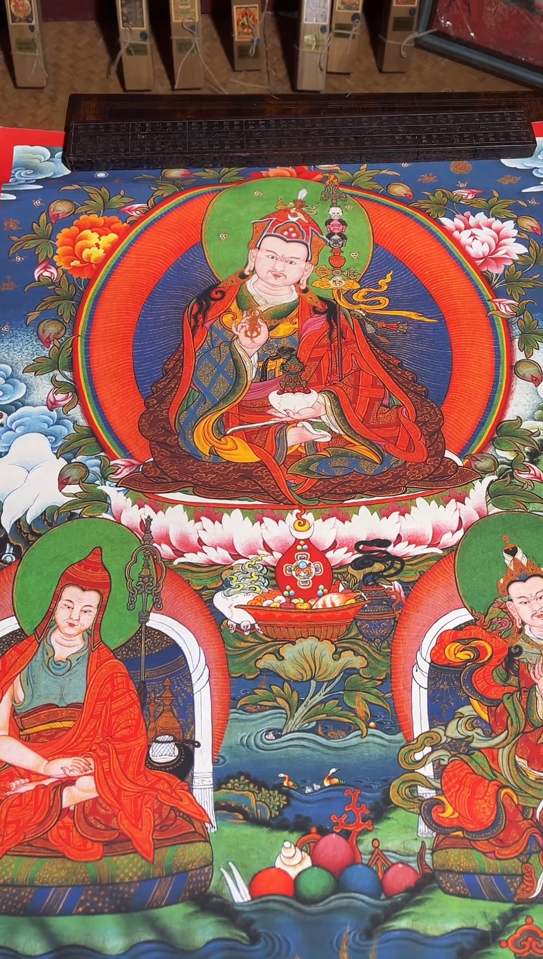 卷轴画东东唐卡tk160