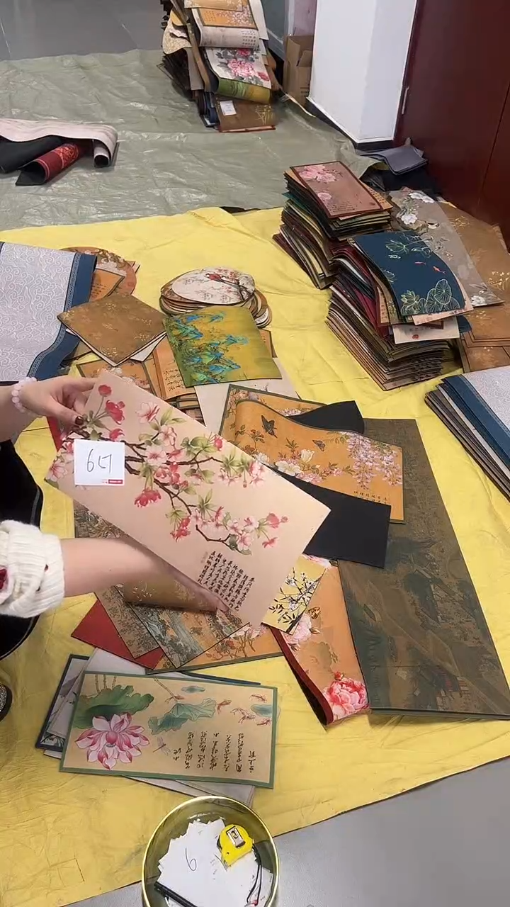 混纺微瑕吸水茶席-20X40-651号
