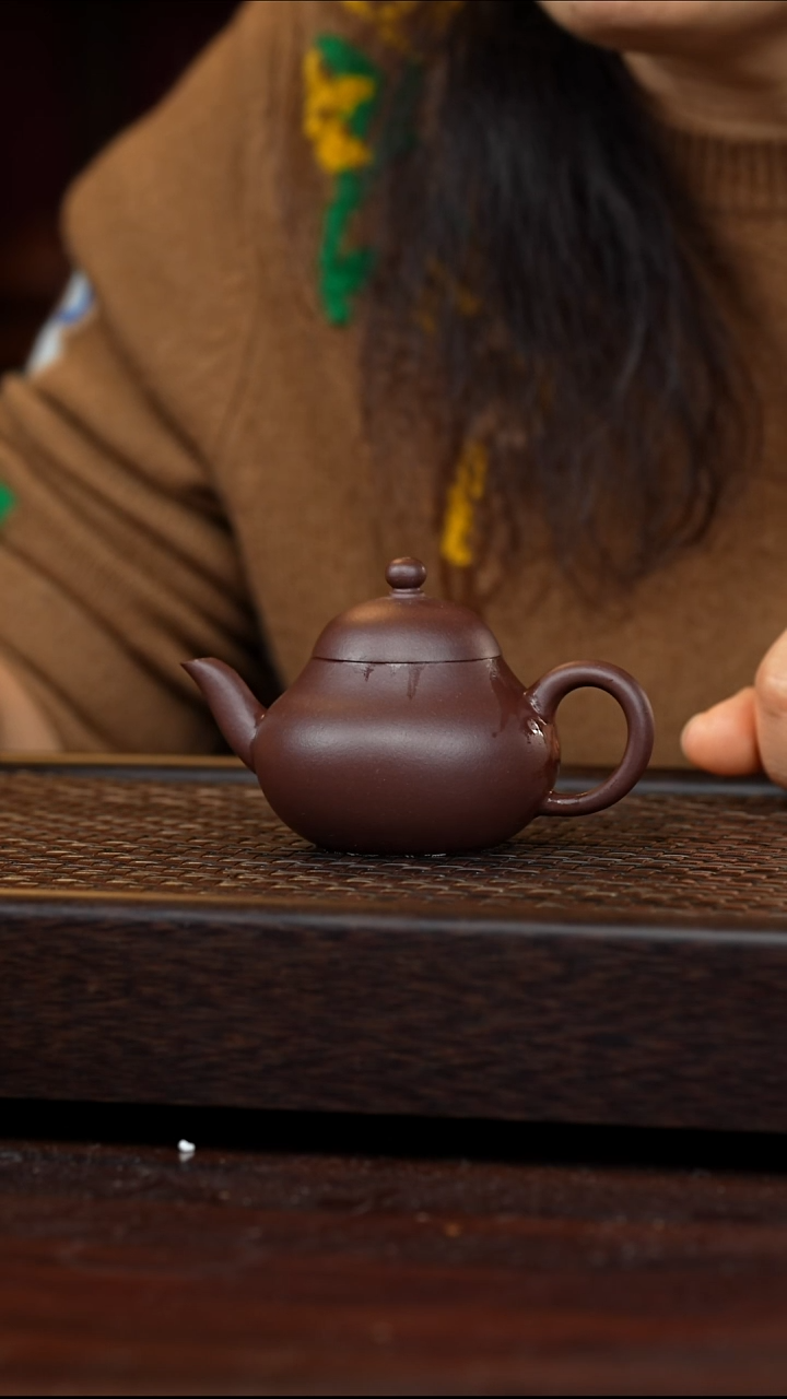 茶壶紫砂丹壶溢香紫砂壶130毫升