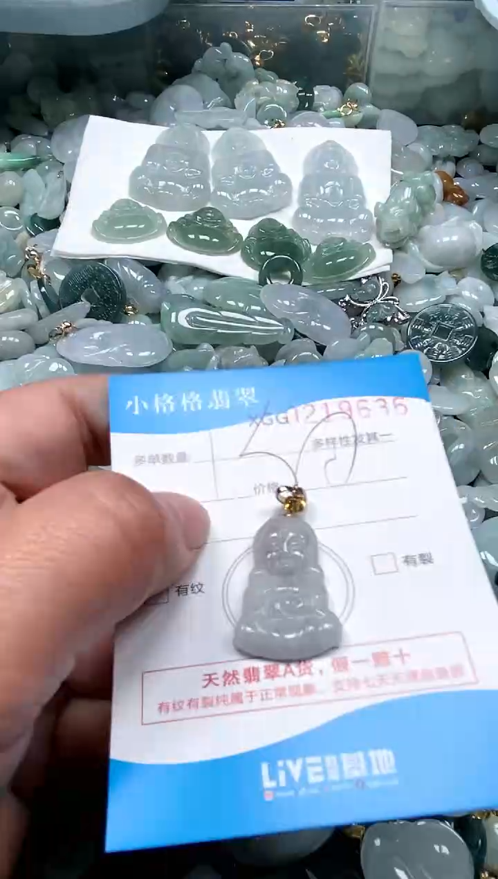 【闪购商品】翡翠颈饰未镶嵌闪购商品0219636