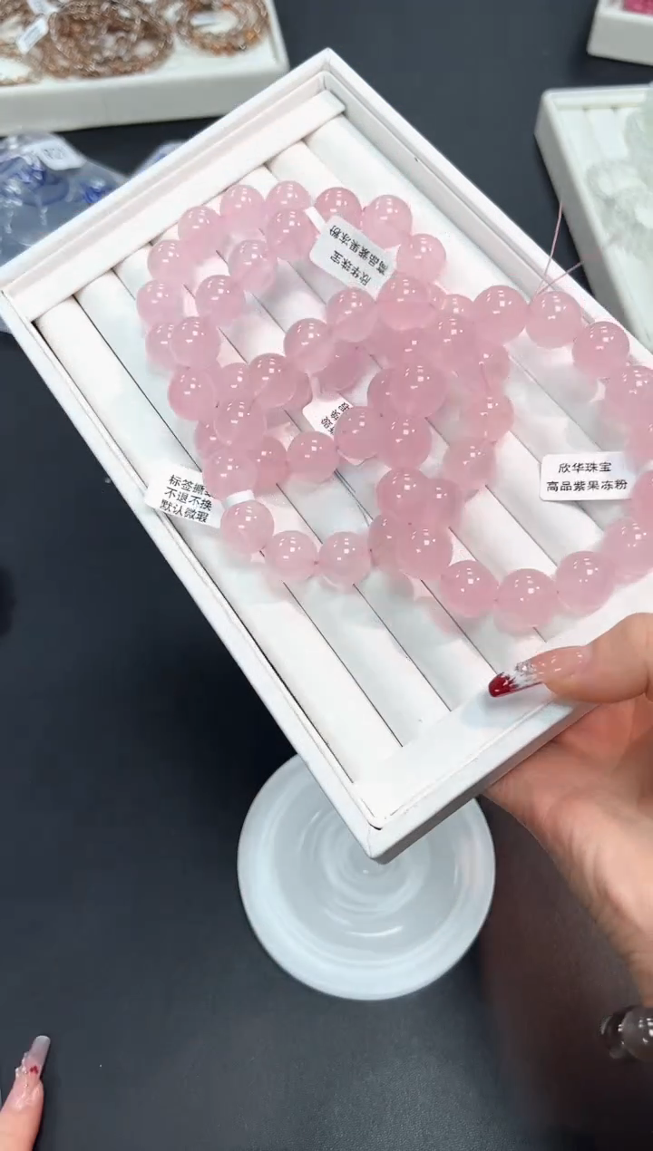 【闪购商品】水晶手串未镶嵌81A3多样性发其一1条默认微瑕