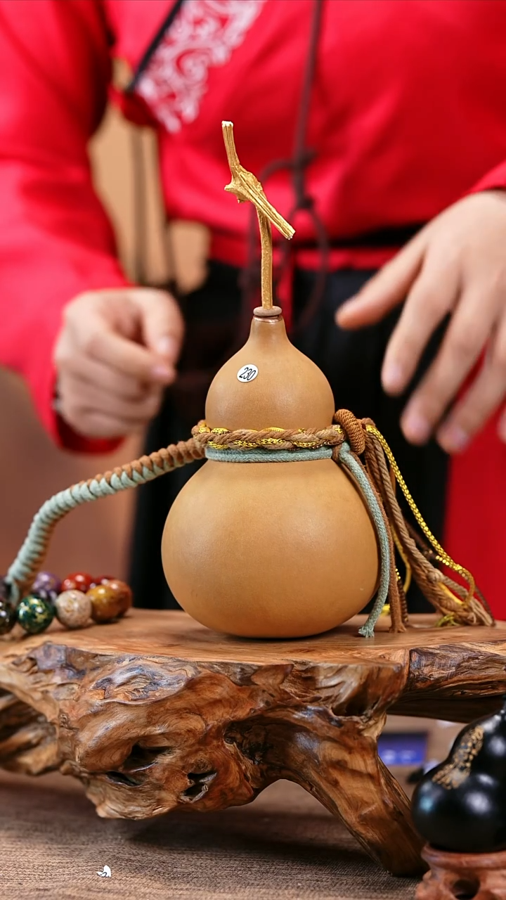 【闪购商品】230—光岳葫天然大漆酒葫芦不含漆珠