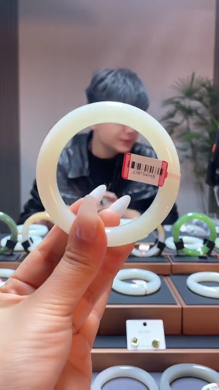 【闪购商品】和田玉手镯未镶嵌60白玉38154965