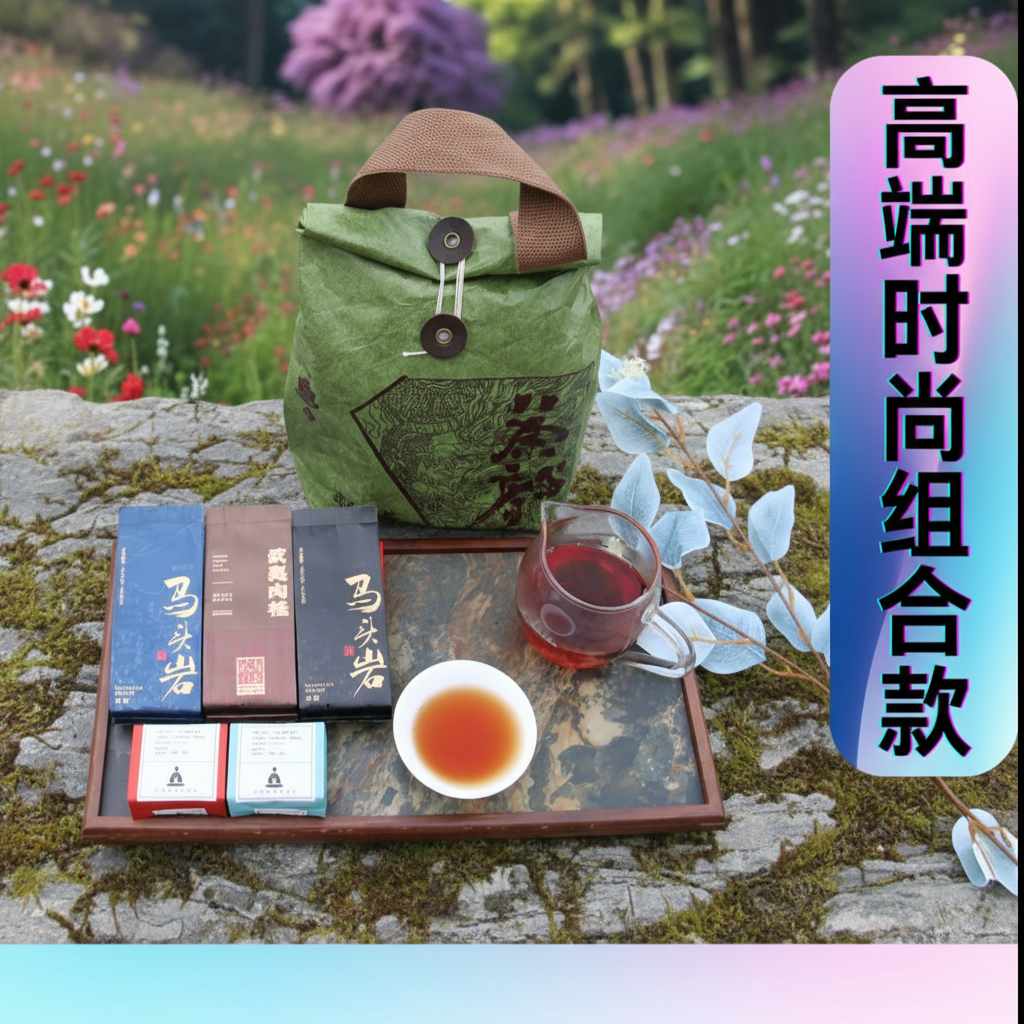 武夷岩茶肉桂五款组合，口感醇厚香气悠长