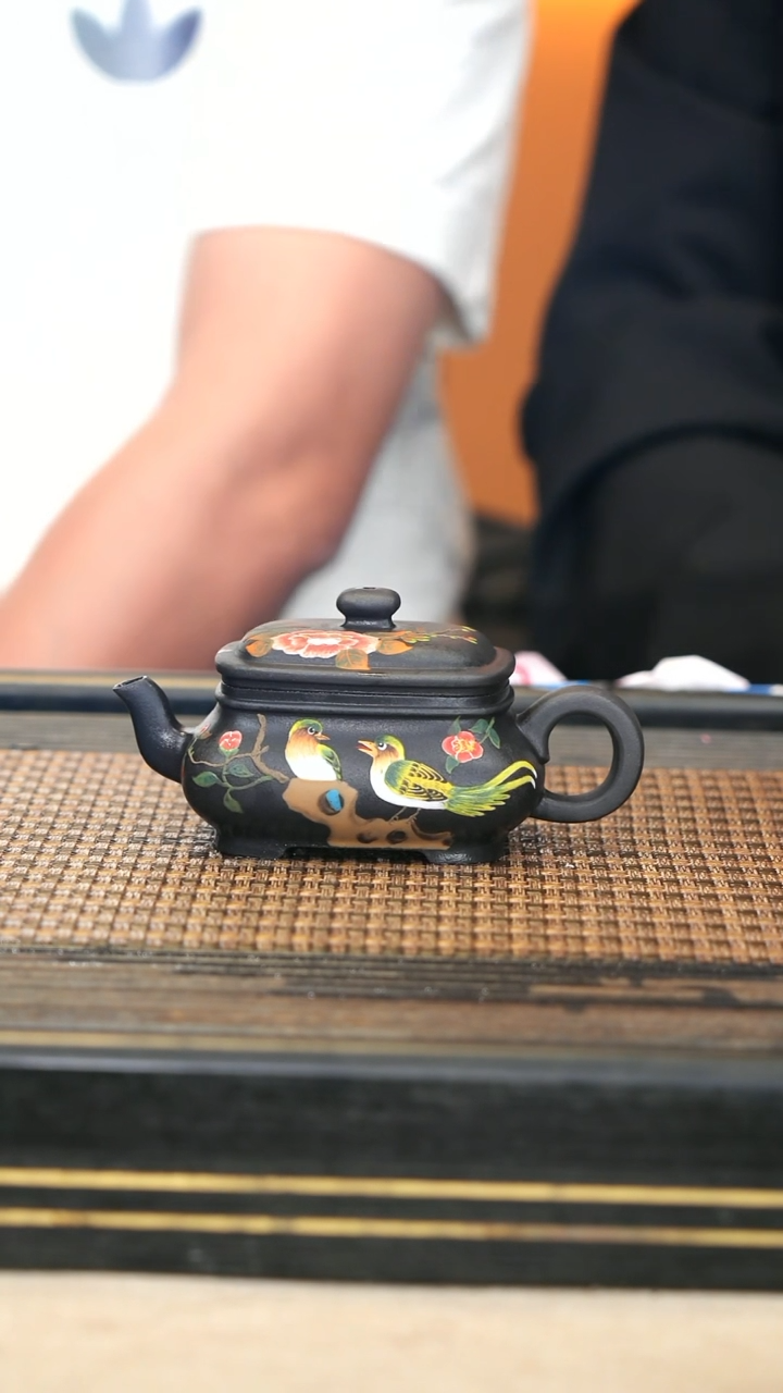 LJY90《四方玉枕》云雾天青