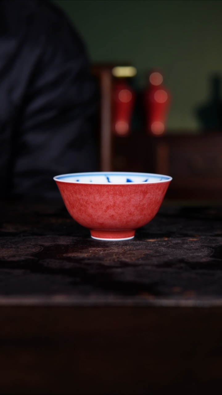 其他白泥豇豆红高温铜红釉