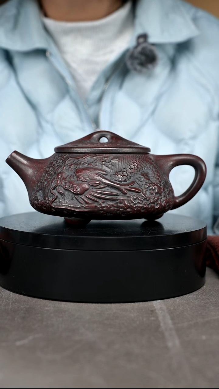 茶壶紫砂400容量