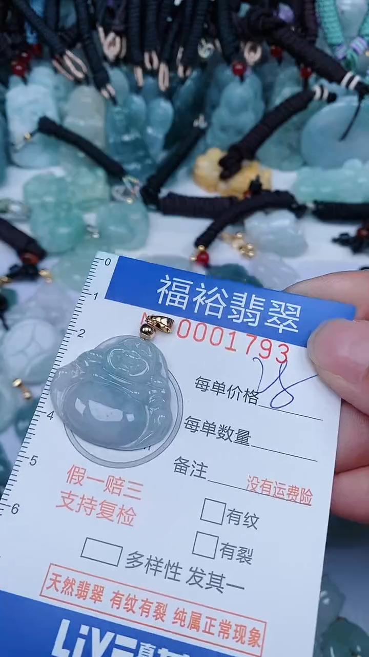 【闪购商品】翡翠颈饰未镶嵌...0001793