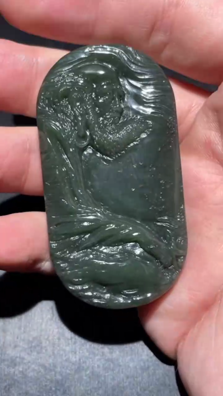 【闪购商品】和田玉挂件未镶嵌12240903-56