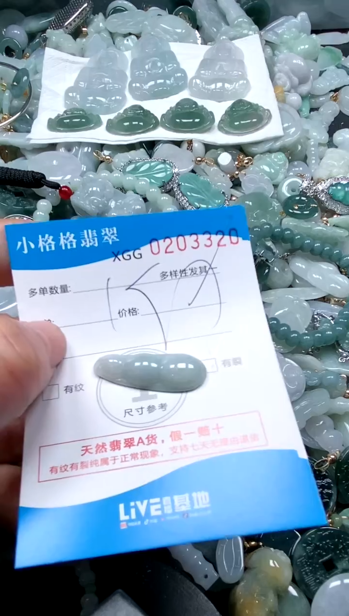 【闪购商品】翡翠颈饰未镶嵌闪购商品0203320