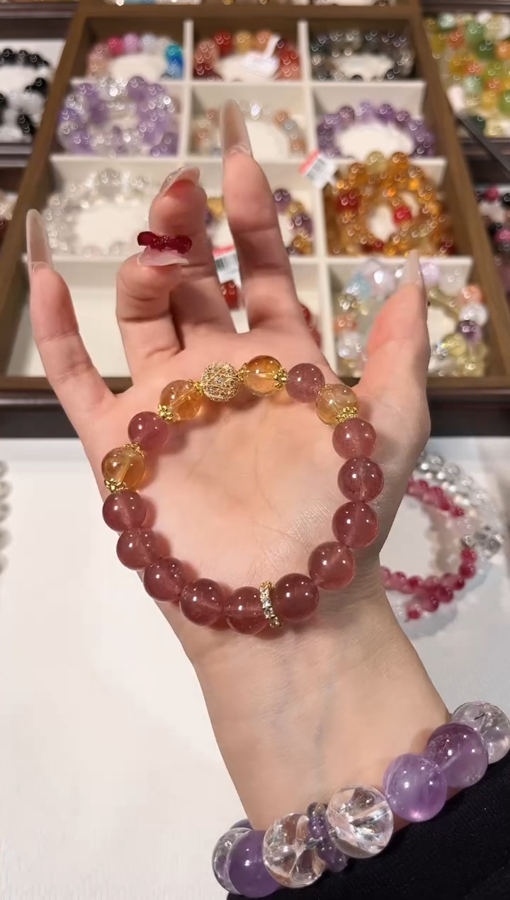 未镶嵌手链水晶01