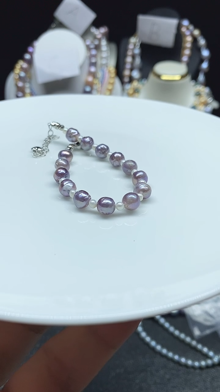 【闪购商品】淡水珍珠手串未镶嵌多人