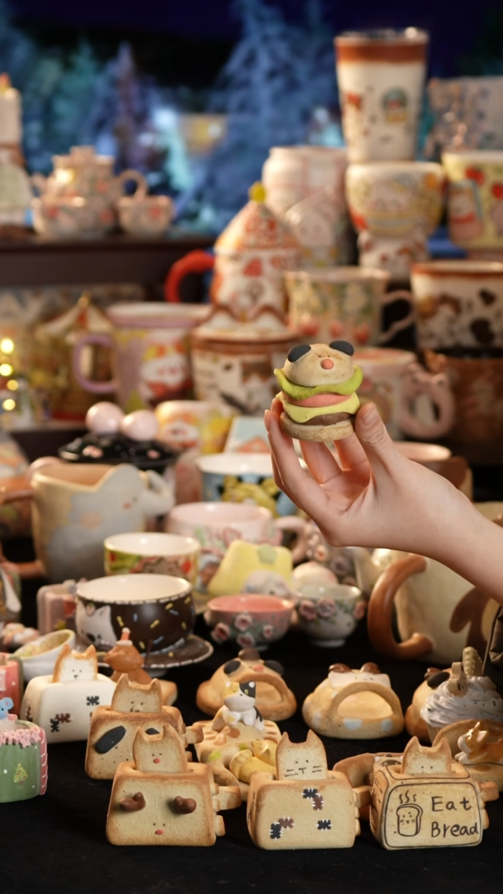 其他陶景德镇釉下彩手绘设计师款陶瓷