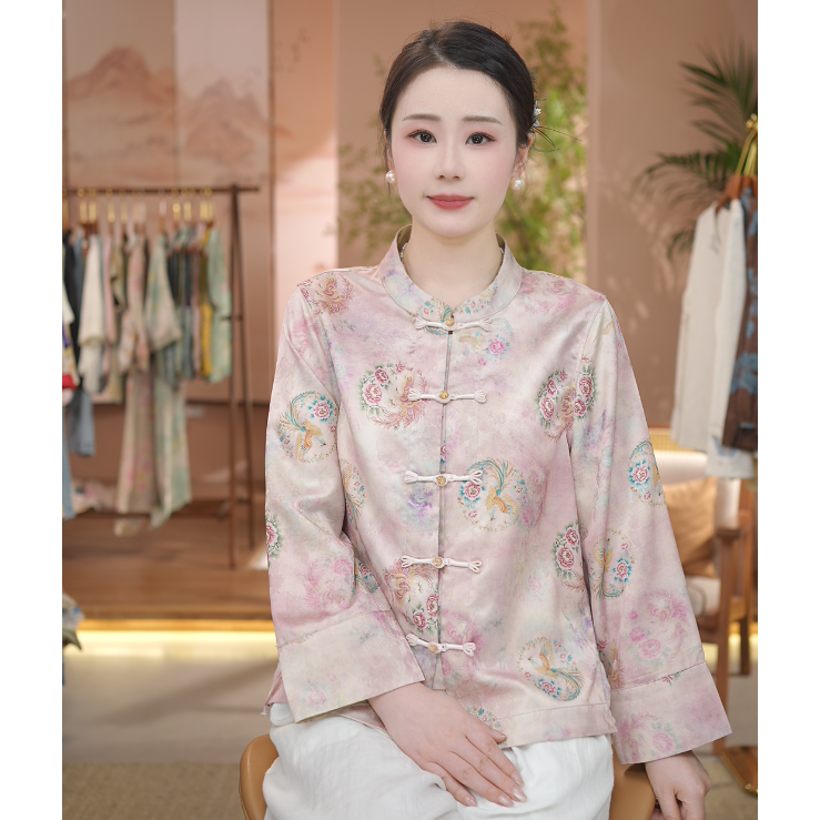 《 花屿漫-外套》新中式提花国风时尚休闲防晒透气外套