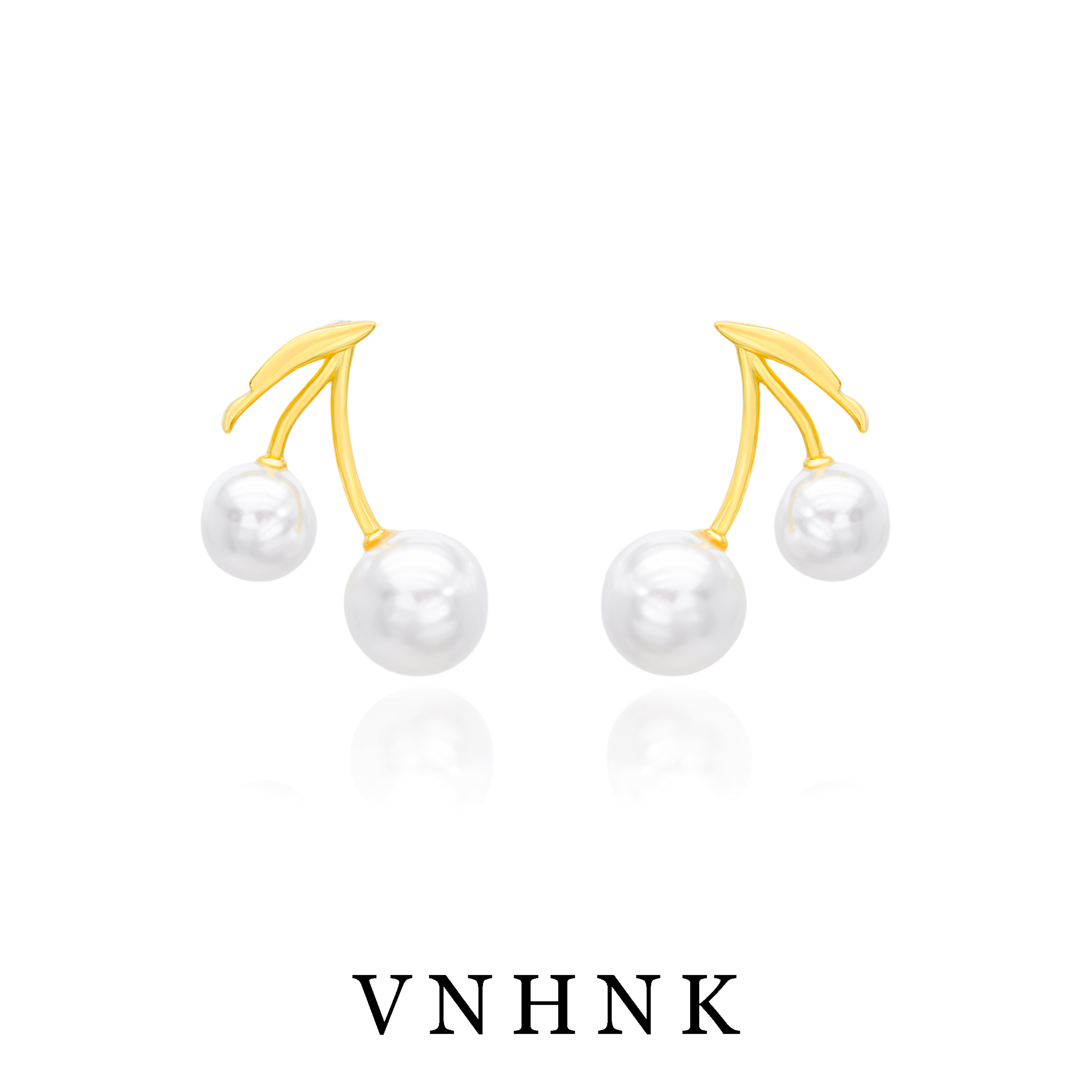 铜合金仿珍珠耳饰 美可儿    H327   白色（10mm12mm）百搭耳环