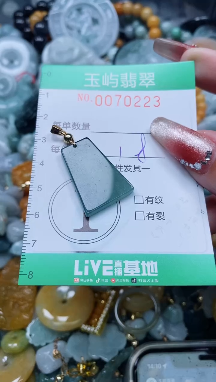 【闪购商品】翡翠颈饰未镶嵌闪购0070223