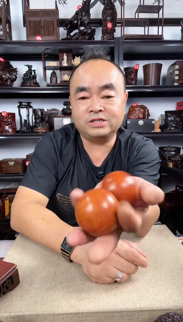 木手球老李红木工艺品