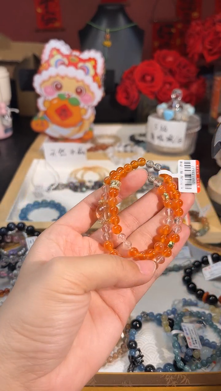 【闪购商品】水晶手链未镶嵌Q794多样性发货一件