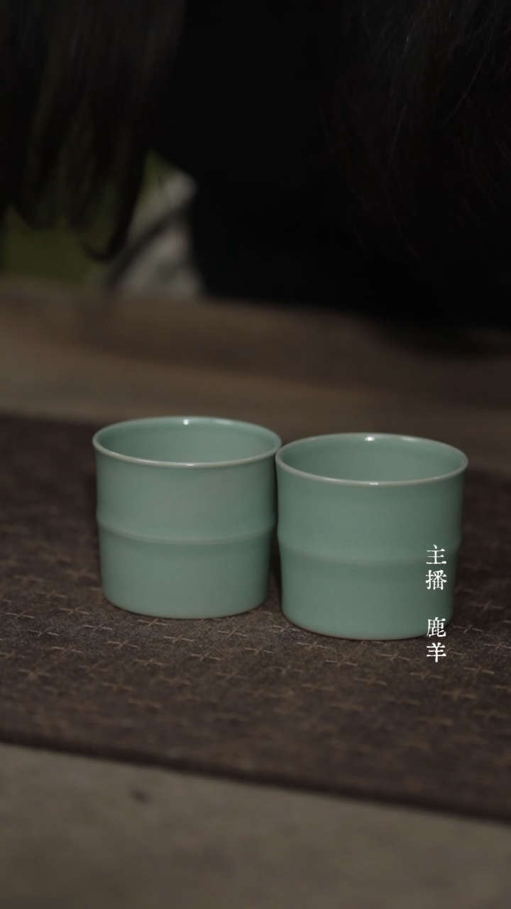 小竹节杯2只（晓青微瑕普包）羊