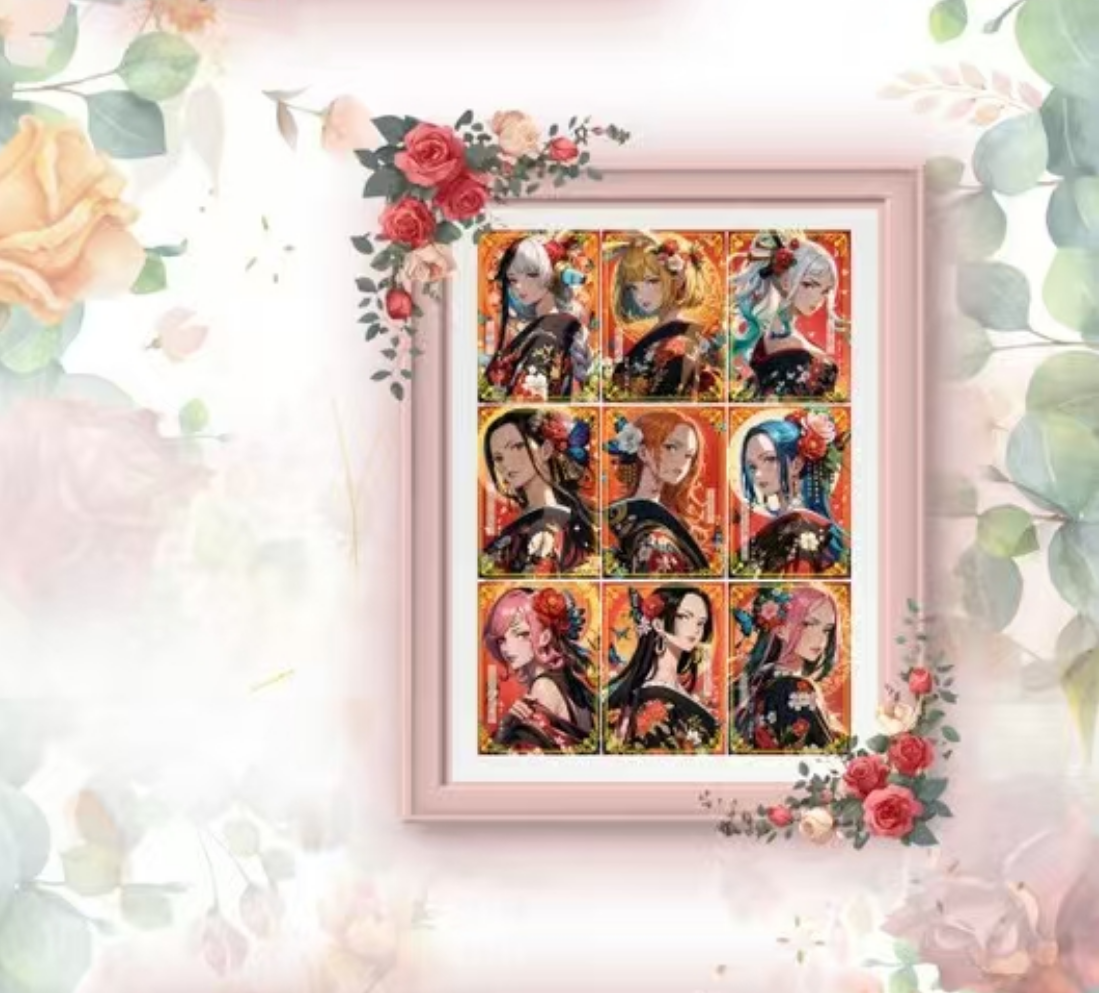 【平拆】苡沫文创第二弹 收藏式卡牌国产二创动漫卡牌主播