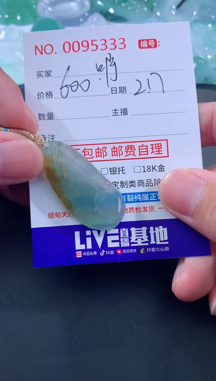 【闪购商品】翡翠颈饰未镶嵌啊
