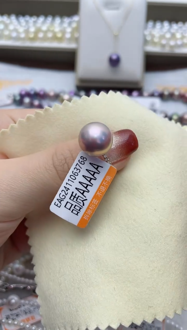 【闪购商品】淡水珍珠戒指银S925镶嵌W32