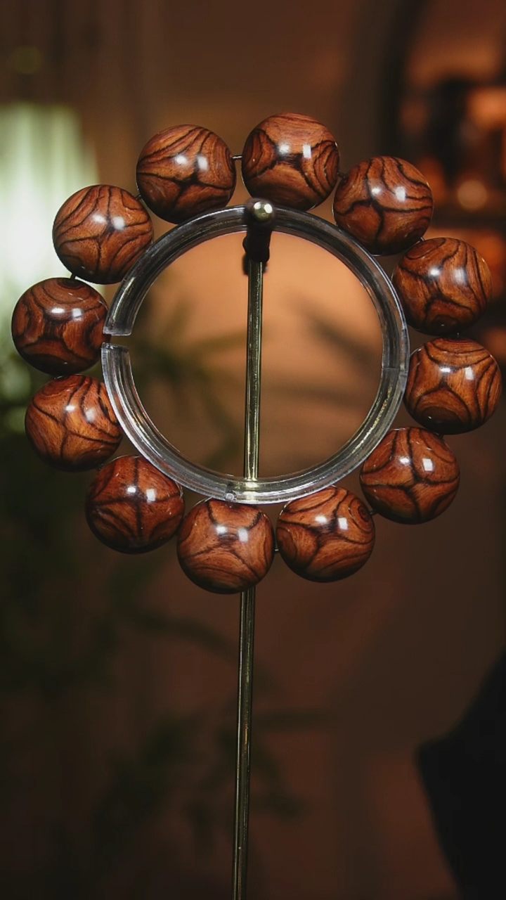 【闪购商品】黄花梨/降香黄檀手串/手链海南黄花梨2.0cm手串