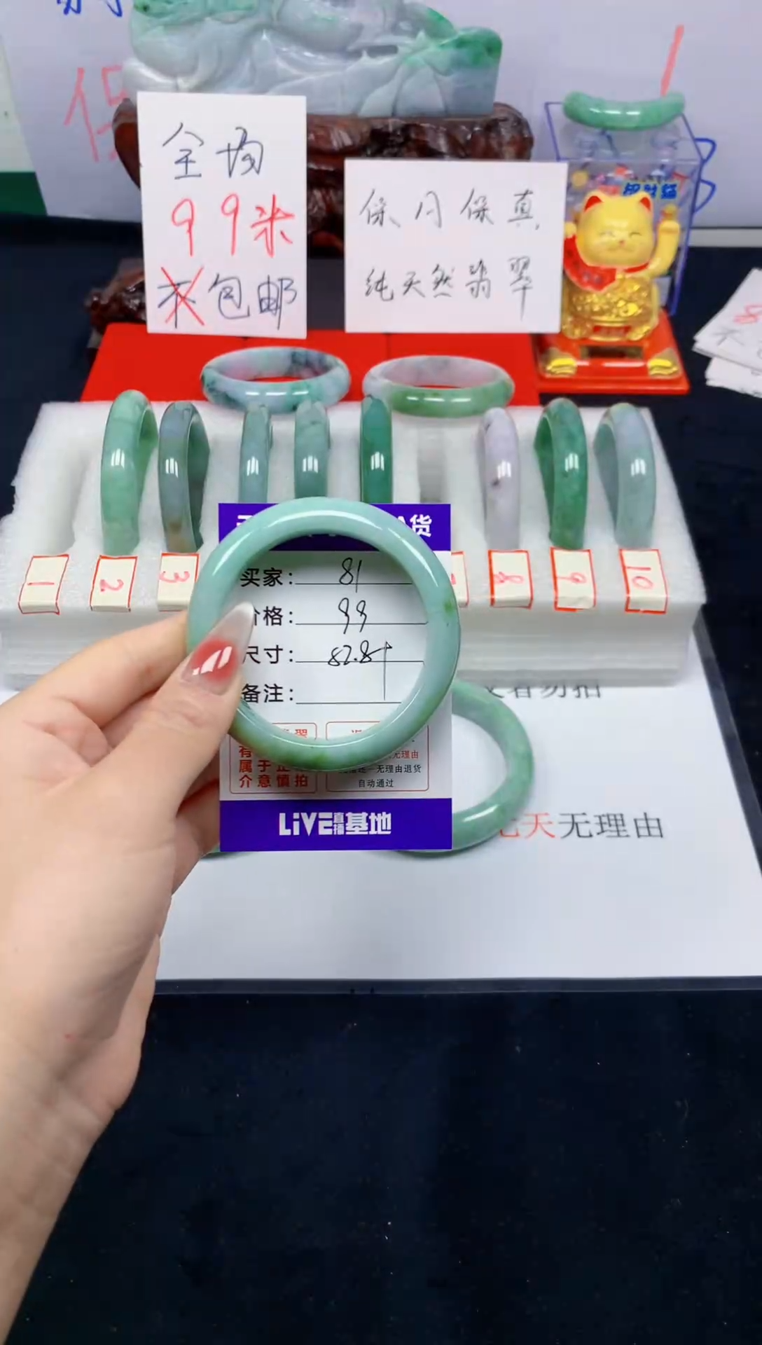 未镶嵌手镯翡翠81